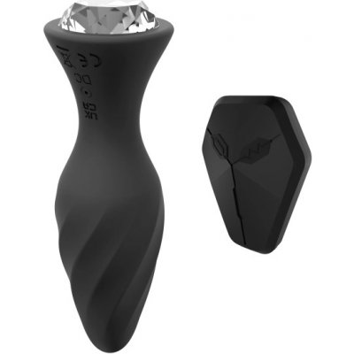Sexy Elephant Vibrační anální kolík Diamond Vibe s dálkovým ovládáním – Zboží Dáma