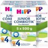 Umělá mléka HiPP 4 Junior Combiotik 5 x 500 g