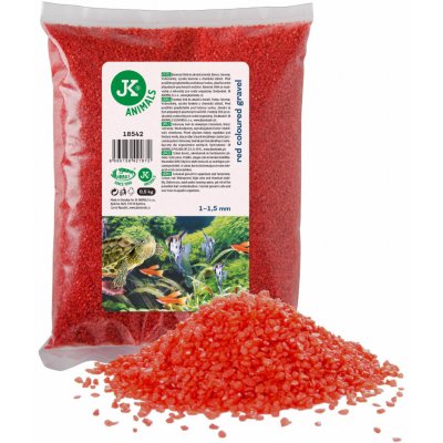 JK Akvarijní písek červený 0,5 kg – Zboží Dáma