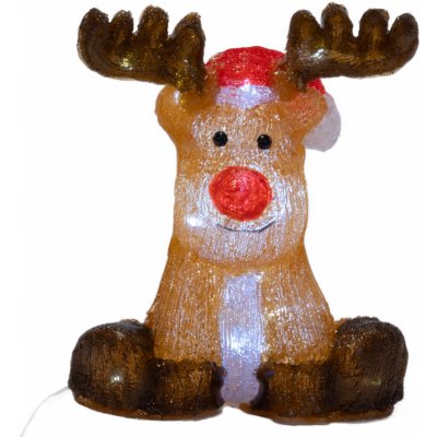 Fééric Lights and Christmas Vánoční dekorace sob 30 cm – Hledejceny.cz