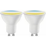 Aigostar B.V. SADA 2x LED Stmív. žárovka MESH Smart GU10/6,5W/230V 2700-6500K + DO - AI1830 – Hledejceny.cz