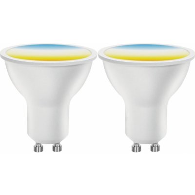 Aigostar B.V. SADA 2x LED Stmív. žárovka MESH Smart GU10/6,5W/230V 2700-6500K + DO - AI1830 – Hledejceny.cz