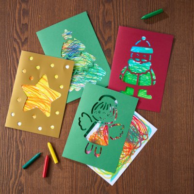 Haba Kreativní sada První čmárací kartičky Vánoční pošta – Hledejceny.cz