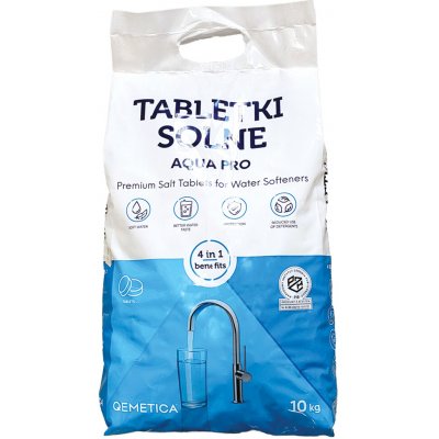 Q Emetica Regenerační sůl do změkčovačů tablety 10 kg – Sleviste.cz