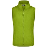 James & Nicholson dámská microfleece vesta lLimetkově zelená – Zboží Mobilmania