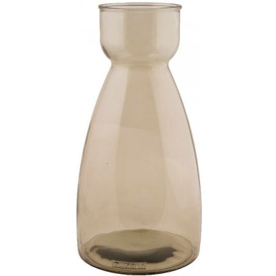 Váza SENNA, 43cm|9L, lahvově hnědá|kouřová|Vidrios San Miguel|Recycled Glass – Hledejceny.cz