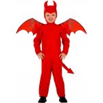 Set čert rohy+ocas+kombinéza+křídla – Zbozi.Blesk.cz