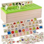 KIK dřevěné puzzle třídička KX6213 – Zboží Dáma