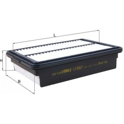 Vzduchový filtr MAHLE LX 4567 – Hledejceny.cz