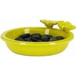 Esschert Design Napajedlo pro včely a motýly Nature 9 x 27 cm keramika žlutá – Zboží Mobilmania