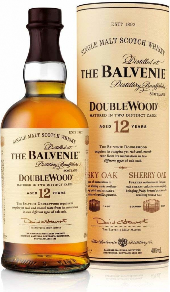 Balvenie Double Wood 12y 40% 0,7 l (tuba)