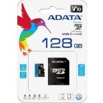 ADATA SDXC 128 GB UHS-I AUSDX128GUICL10A1-RA1 – Zboží Mobilmania