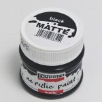 Pentart Akrylová barva matná 50 ml ČERNÁ – Zboží Dáma