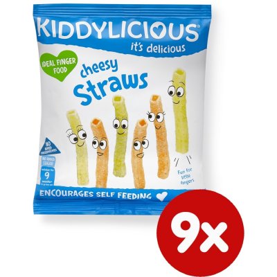 Kiddylicious tyčinky sýrové 9 12 g – Zboží Dáma