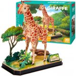 CubicFun 3D puzzle Zvířecí kamarádi Žirafa 43 ks – Zboží Mobilmania