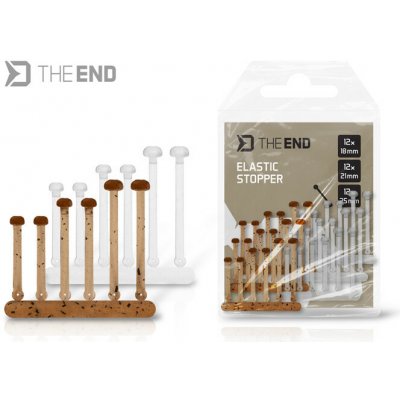 Delphin Elastická zarážka The End Mix 18,21,25 mm 2 x 36 ks – Zboží Dáma