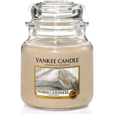 Yankee Candle Warm Cashmere 411 g – Zboží Mobilmania
