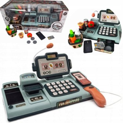Kruzzel 11404 Dětská pokladna s příslušenstvím 26 dílů – Zboží Mobilmania