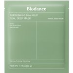 BIODANCE REFRESHING SEA KELP REAL DEEP MASK Inovativní zklidňující maska s s fermentovanou mořskou řasou 34 g – Zboží Dáma