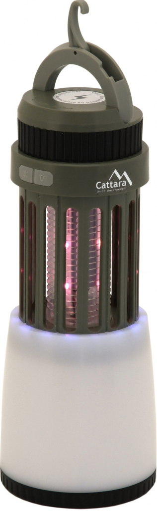 Cattara Svítilna PLUM vysouvací nabíjecí + lapač hmyzu 13187