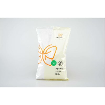 Natural Jihlava Rýžový škrob bez lepku Natural 400 g – Sleviste.cz