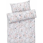Livarno Home satén povlečení květiny 140x200 70x90 – Hledejceny.cz