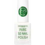 Dermacol Pure 3D Nail Polish Lak na nehty s 3D efektem 02 Absolute White 11 ml – Sleviste.cz