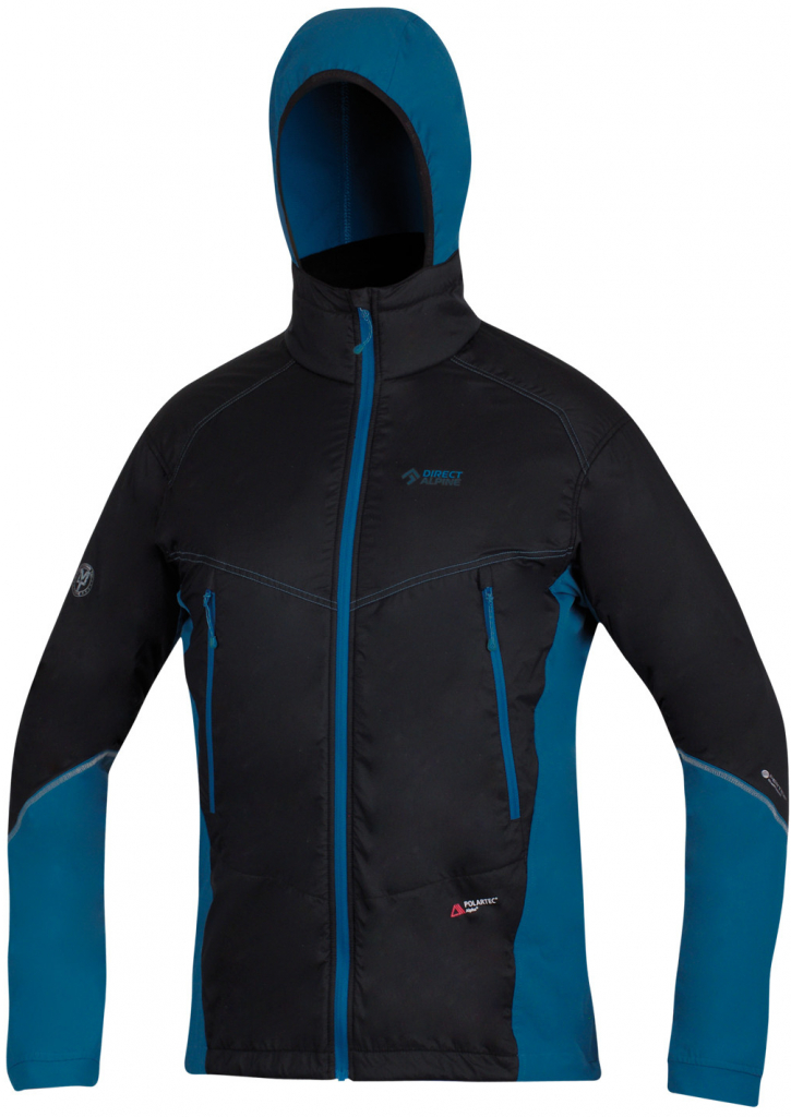 Direct Alpine Alpha jacket 3.0 black/petrol