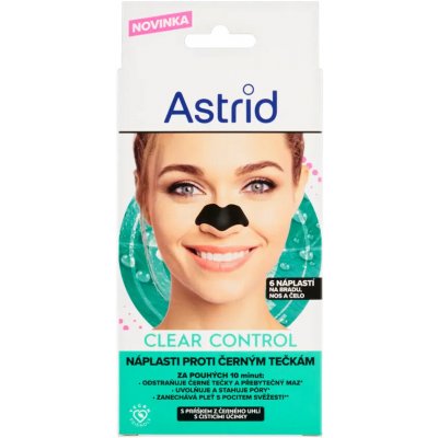 Astrid Náplasti proti černým tečkám Clear Control 6 ks – Zbozi.Blesk.cz