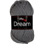Vlna Hep pletací příze DREAM 6404 světle šedá, 100% merino vlna, jednobarevná, 50g/125m – Zboží Mobilmania