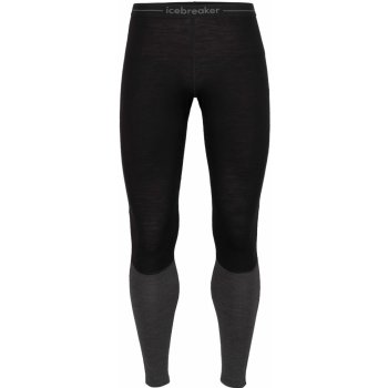 ICEBREAKER Mens ZoneKnit 200 Leggings, Black/Jet Heather/Cb