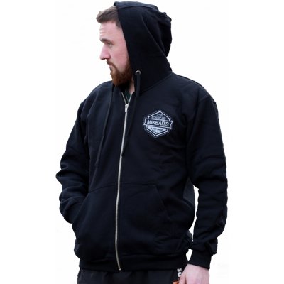 Mikbaits oblečení Mikina Mikbaits team černá s kapucí – Zbozi.Blesk.cz