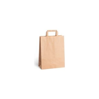 Papírová taška hnědá 260x140x320mm – Zboží Mobilmania