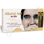 1stepbiotest Alkohol test ze slin 5 ks – Zboží Dáma