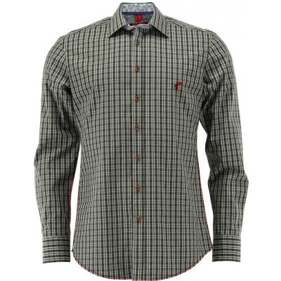 Košile Pánská myslivecká Trachten 420000-4341 zelená – Hledejceny.cz