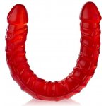 Oboustranné dildo Ultra Dong (červené), 43 cm – Zbozi.Blesk.cz