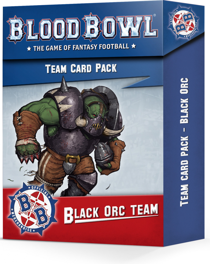 GW Warhammer Blood Bowl Team Card Pack: Black Orc