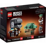 LEGO® BrickHeadz 75317 Mandalorian a dítě – Zboží Živě