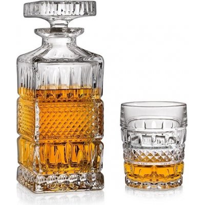 Crystal Bohemia BRITTANY whisky set 6 x 320 ml – Zboží Mobilmania