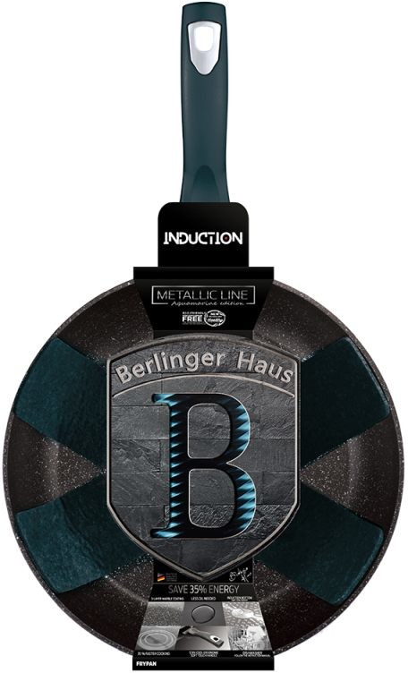 BerlingerHaus Pánev s mramorovým povrchem METALLIC LINE AQUAMARINE EDITION 24 cm