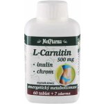 MedPharma L-Carnitin 500 mg+Inulin+Chrom 67 tablet – Sleviste.cz
