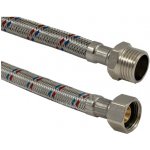 Klum, Hadice připojovací nerez 8x12, MxF, 1/2"x1/2", 20 cm, CR297C – Hledejceny.cz