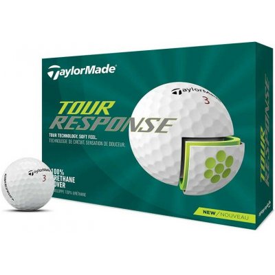 TaylorMade Tour Response bílé 12 ks – Hledejceny.cz