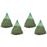 Sada 4 zelených sítí na seno 0 75x0 75 m oka 45 mm PP – Hledejceny.cz