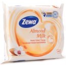 Toaletní papír ZEWA Almond Milk vlhčený bílý 42 ubrousků