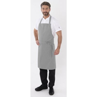 Dennys London Gastro zástěra DP10 Light Grey 91x91cm – Hledejceny.cz