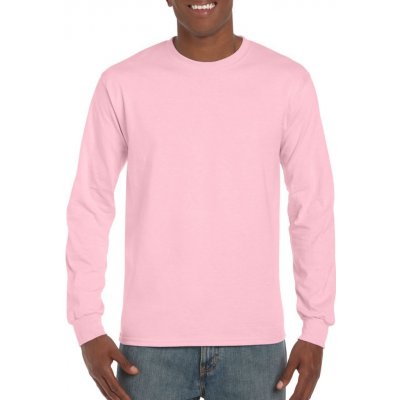 Silnější tričko s dlouhými rukávy ULTRA světle růžová