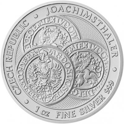 Česká mincovna Stříbrná uncová investiční mince Tolar Česká republika 2023 stand 1 oz