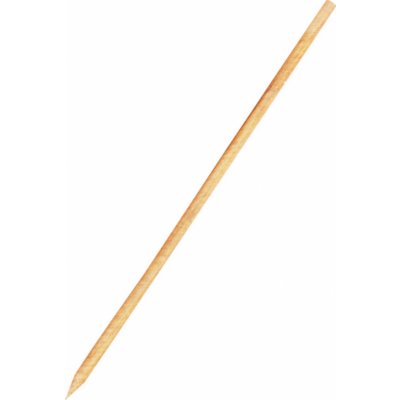 Dřevěné špejle hrocené 25 cm, pr. 3 mm (100 ks) – Hledejceny.cz