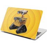 Sablio Samolepka na notebook Wall-E robot Žlutý - 29x20 cm – Zboží Mobilmania
